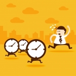 "Business Man Run From The Clocks" by 1shots